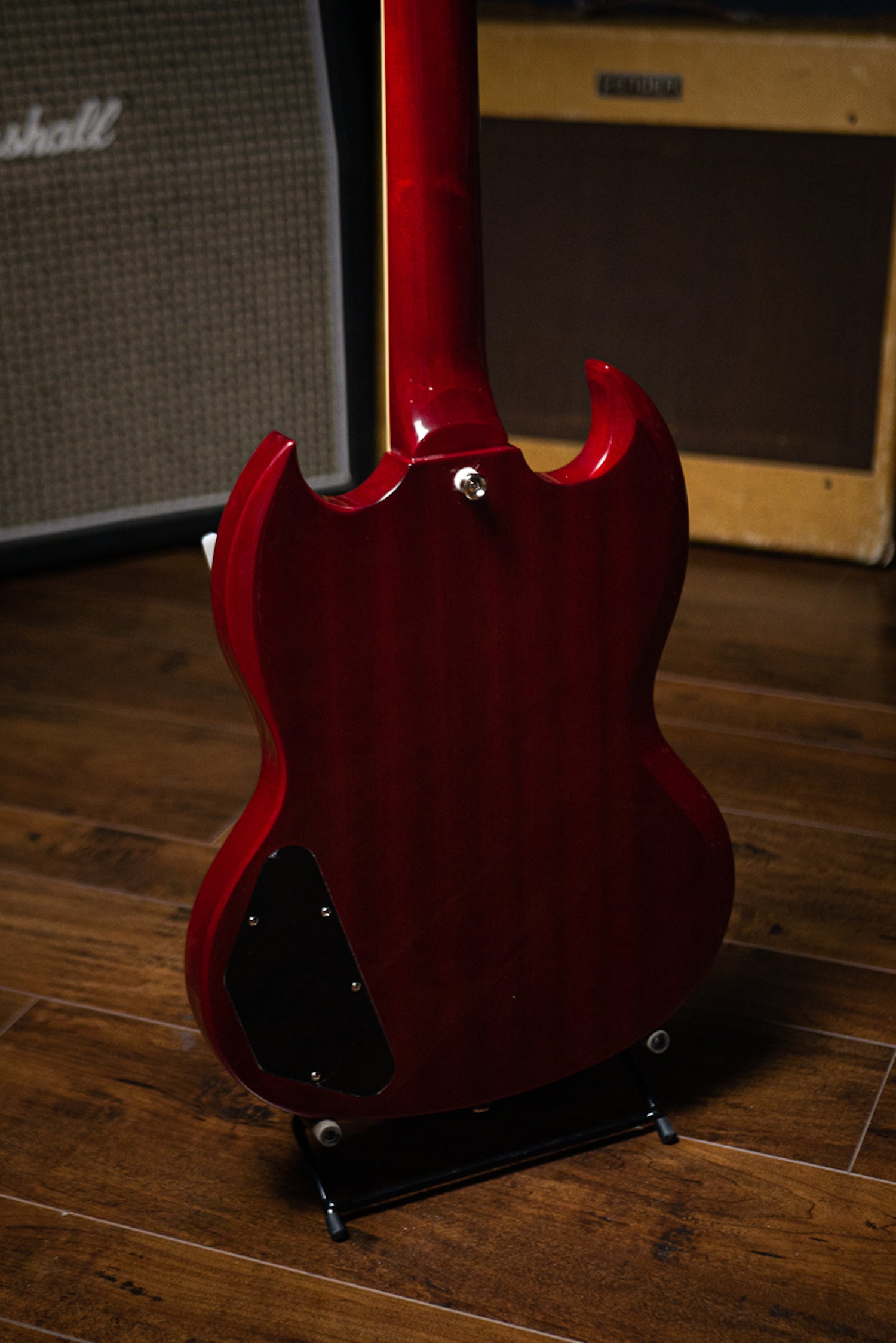 Epiphone SG Standard '60s Maestro Vibrola Electric Guitar - Vintage Cherry