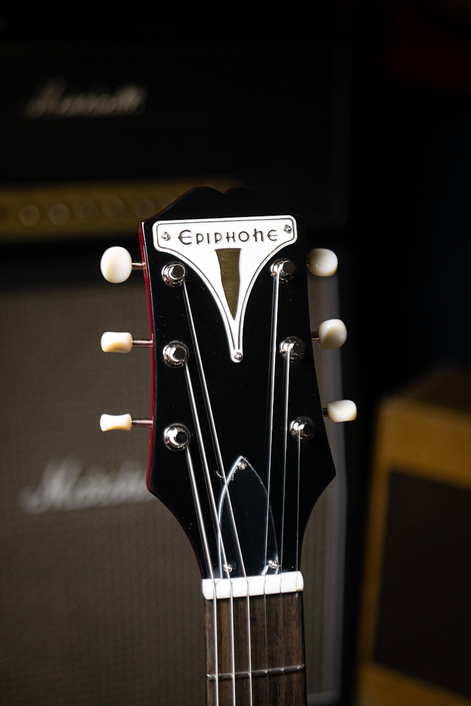Epiphone Wilshire P-90s Electric Guitar - Cherry