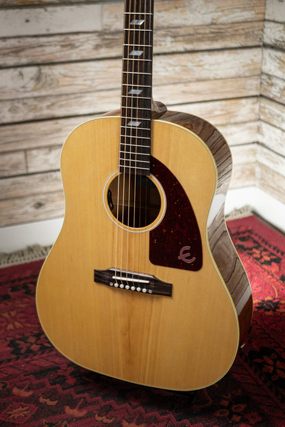 Epiphone Texan USA Acoustic-Electric Guitar - Antique Natural