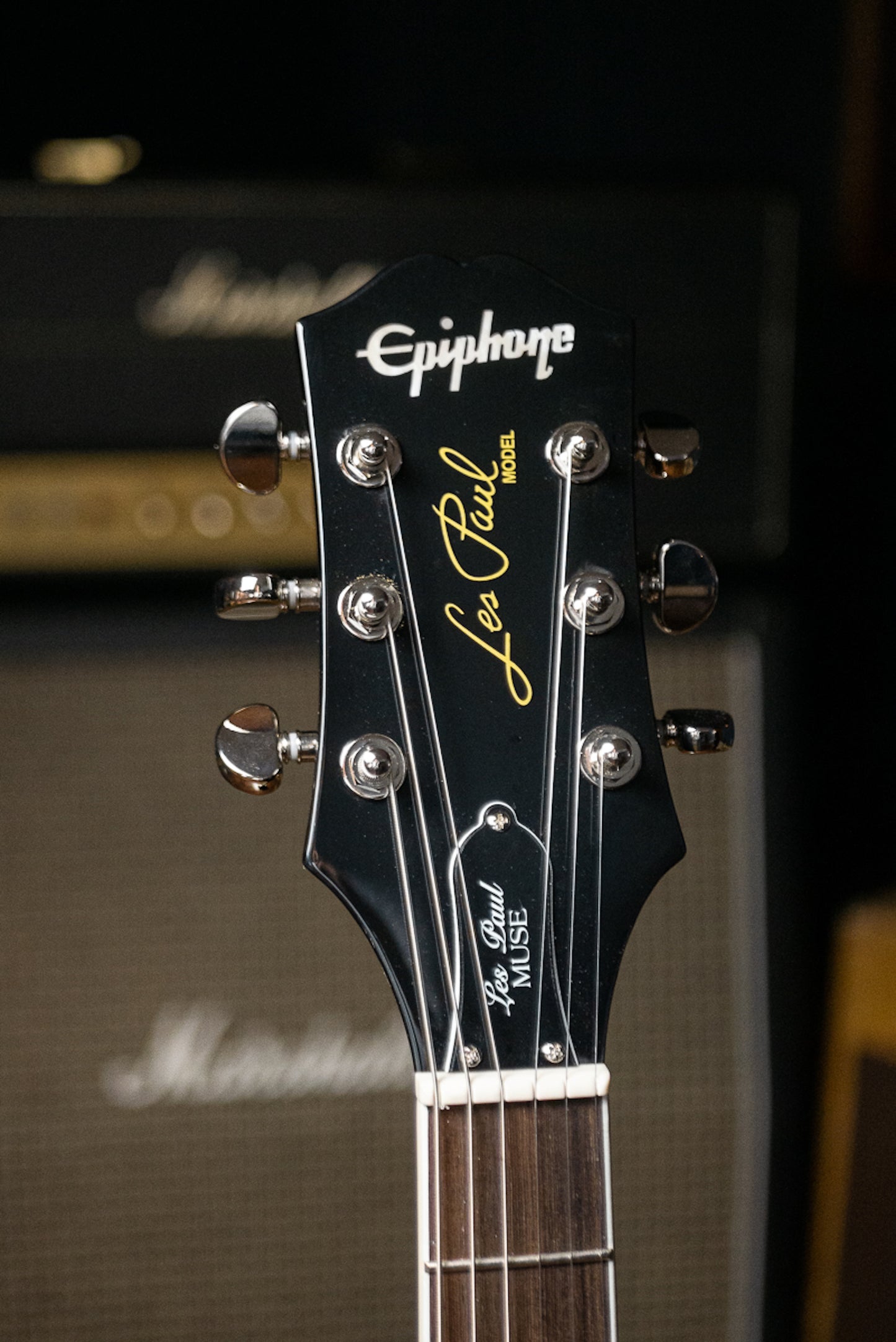Epiphone Les Paul Muse Electric Guitar - Radio Blue Metallic