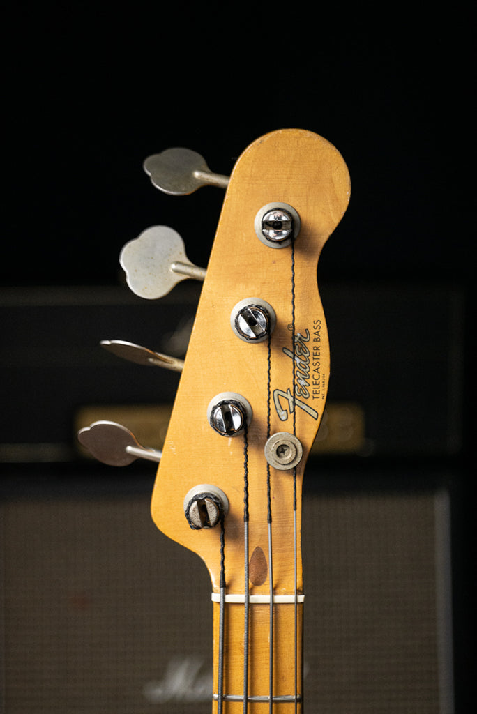 1968 Fender Telecaster Bass (1968 Neck, MJT Body, Seymour Duncan Pickups) - Sunburst Head