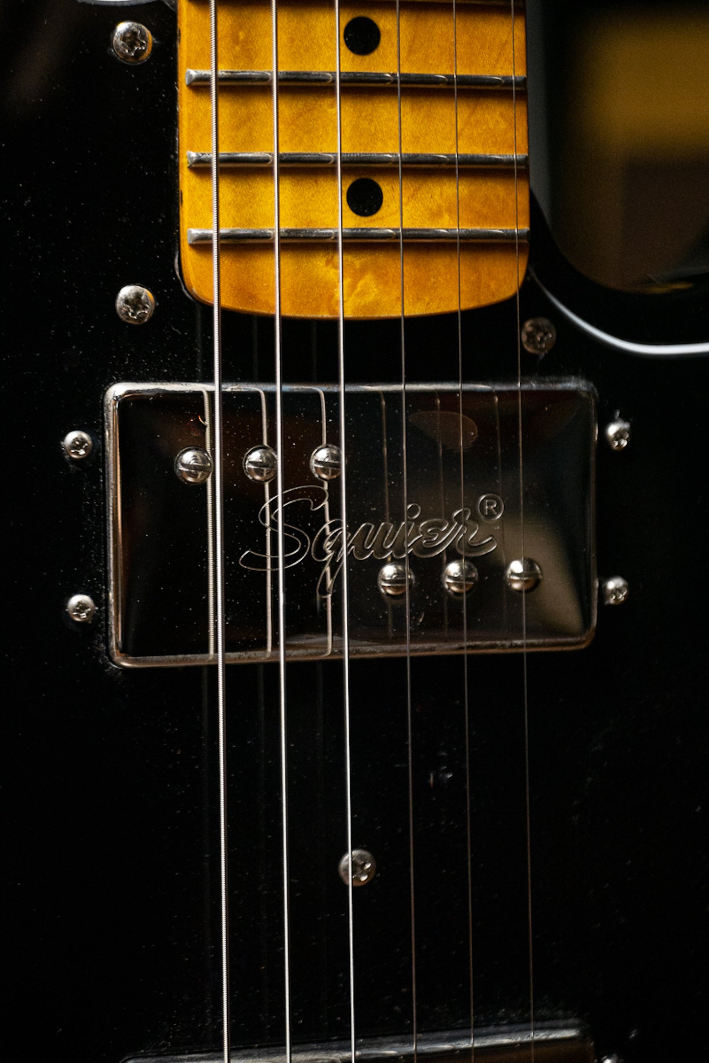 Squier Classic Vibe 70s Telecaster Deluxe Electric Guitar - Black