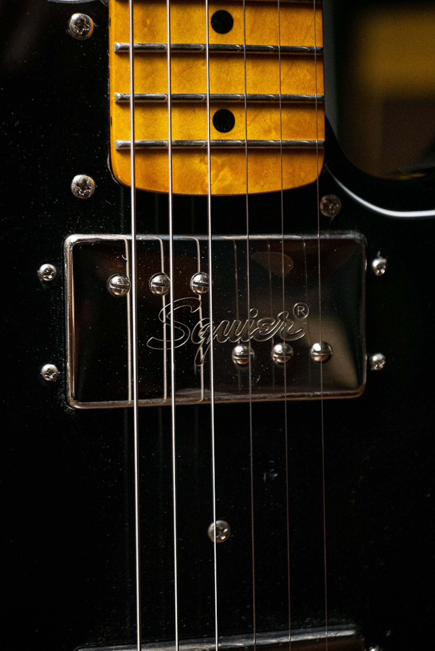 Squier Classic Vibe 70s Telecaster Deluxe Electric Guitar - Black