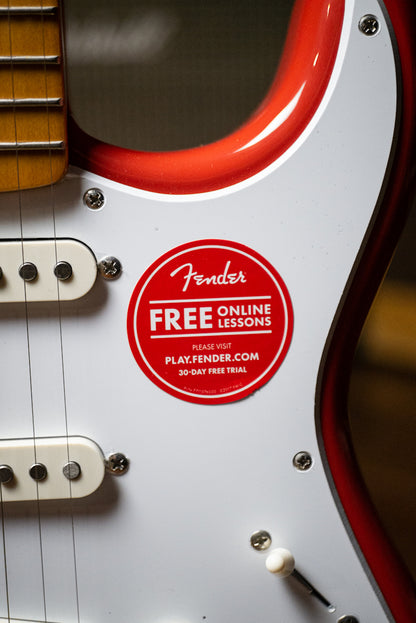 Squier Stratocaster Classic Vibe 50's Electric Guitar - Fiesta Red
