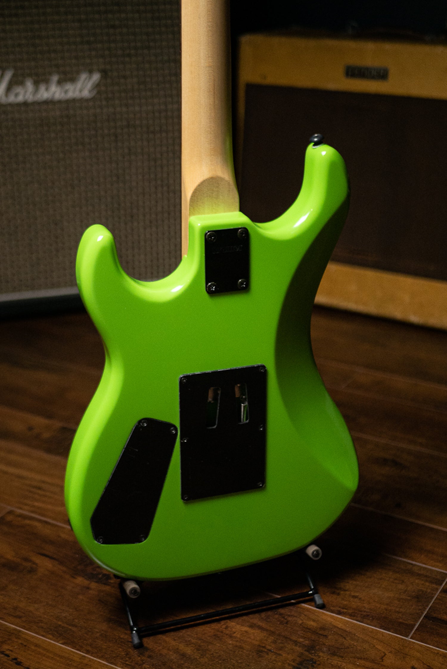 Kramer Snake Sabo Baretta Electric Guitar - Snake Green