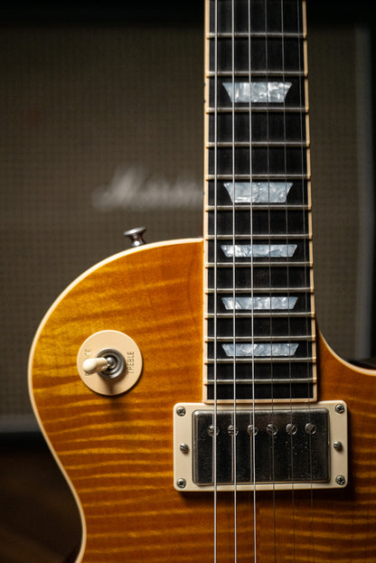 2004 Gibson Les Paul Standard Limited Edition Electric Guitar - Trans Amber