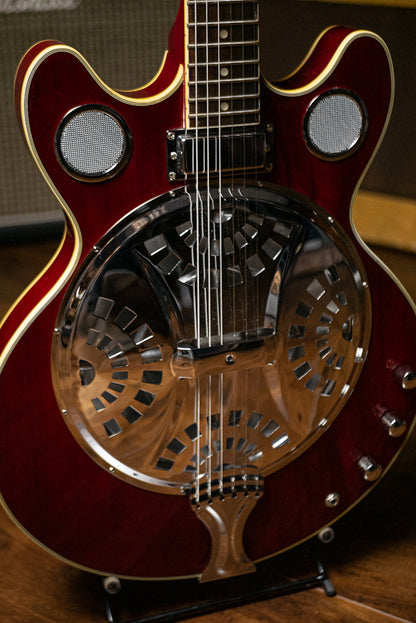 2000s Cozart Custom Handmade Reso Semi-Hollow - Cherry