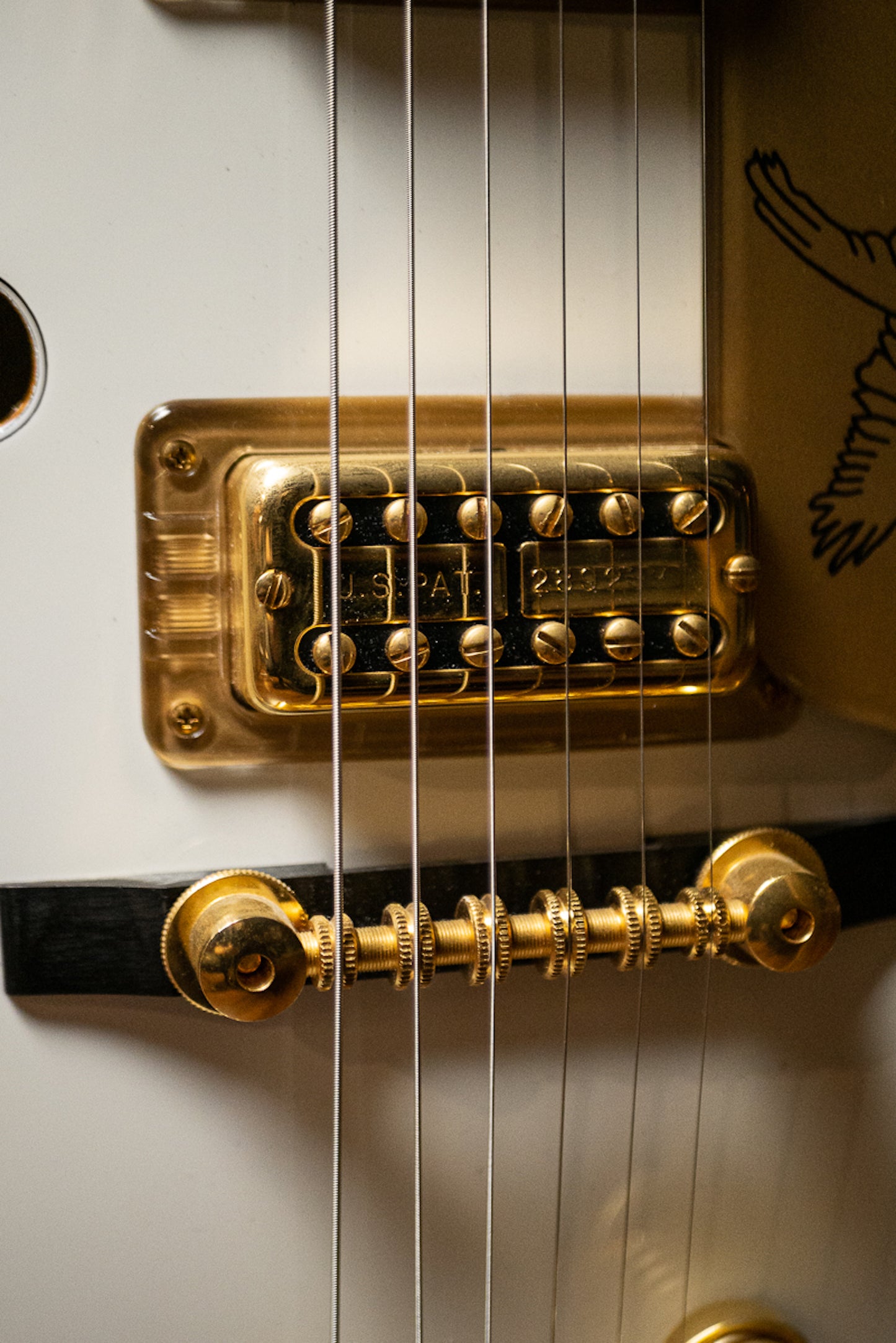 2006 Gretsch White Falcon G6136T Electric Guitar