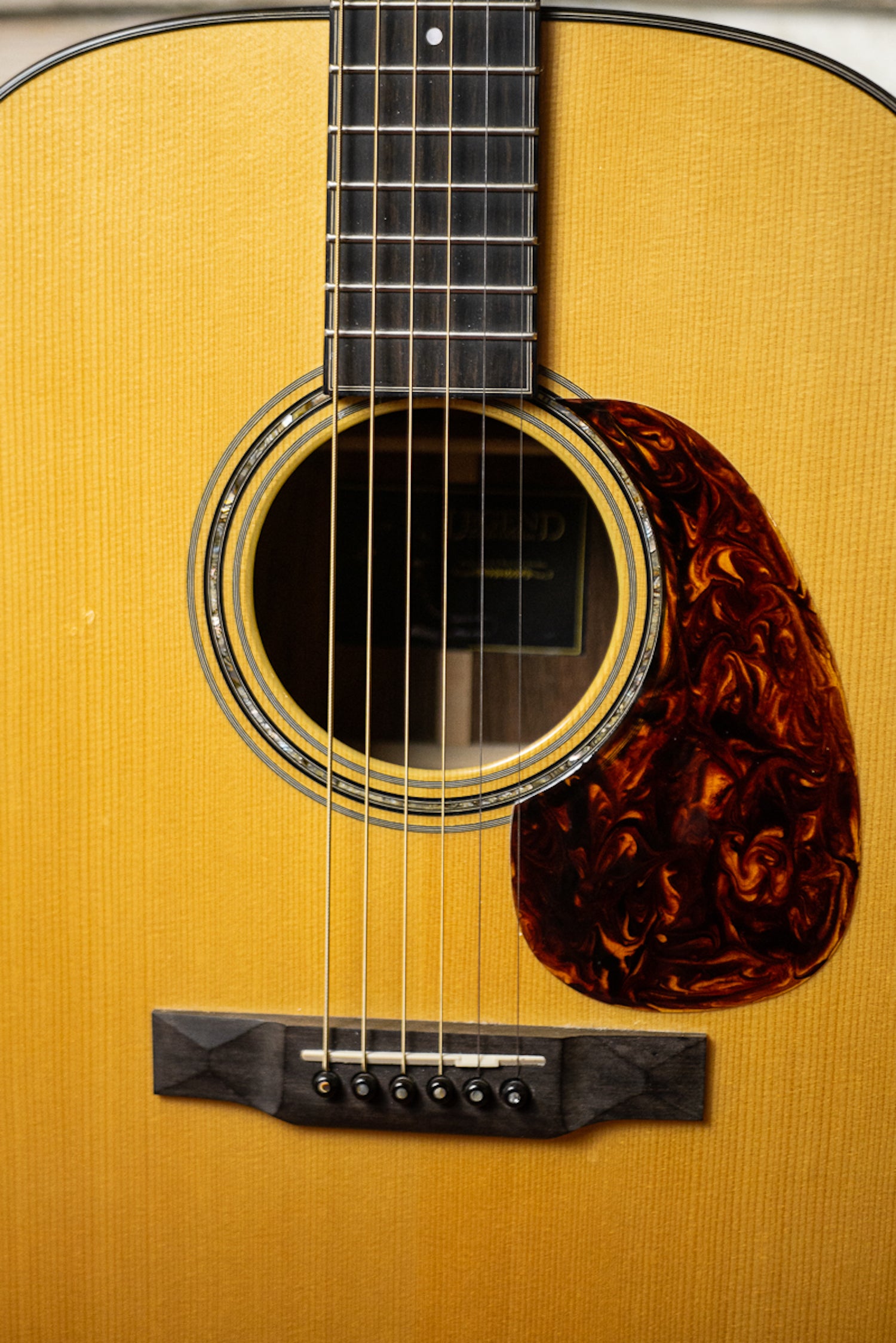 2005 Sharp Cat Guitars Dread Brazilian Acoustic Guitar - Natural