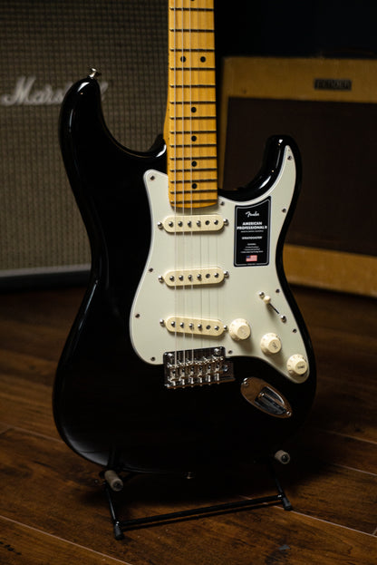 Fender American Professional II Stratocaster Electric Guitar - Black
