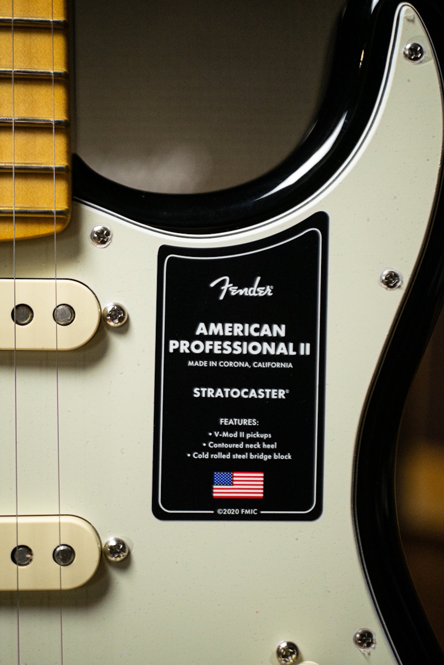Fender American Professional II Stratocaster Electric Guitar - Black