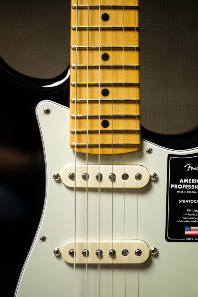 Fender American Professional II Stratocaster Electric Guitar - Black