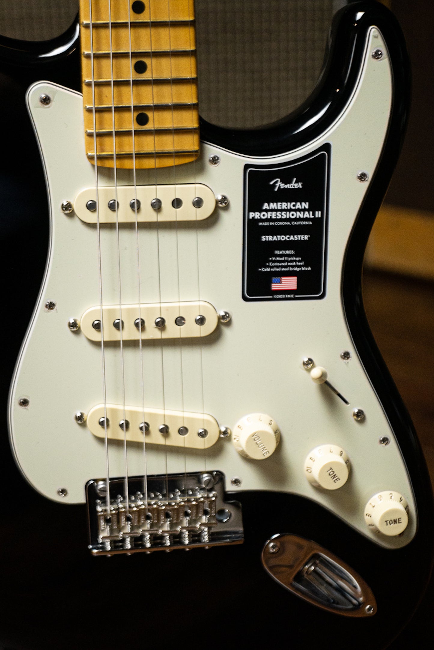 Fender American Professional II Stratocaster Electric Guitar - Black