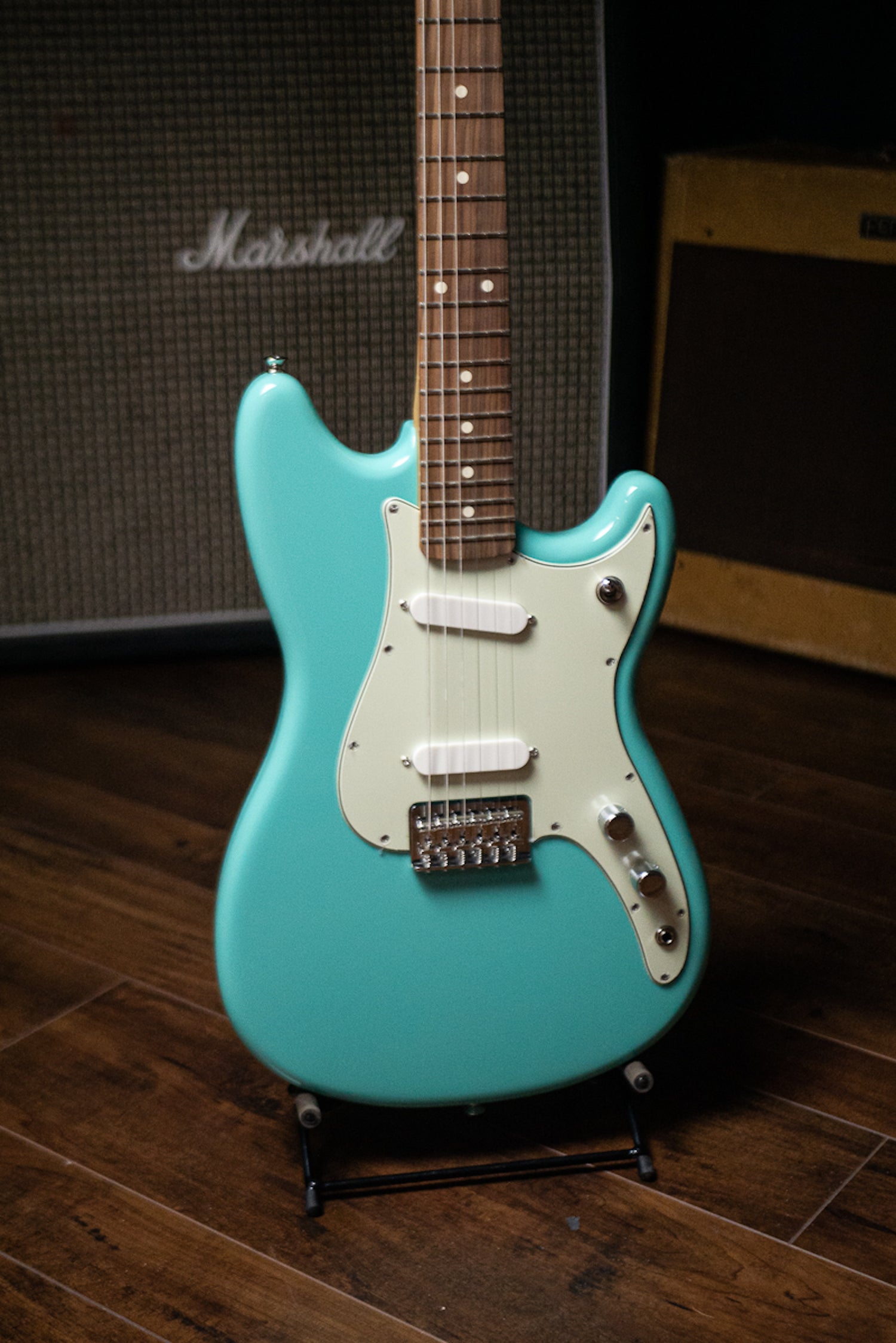 Fender Player Duo Sonic Electric Guitar - Seafoam Green