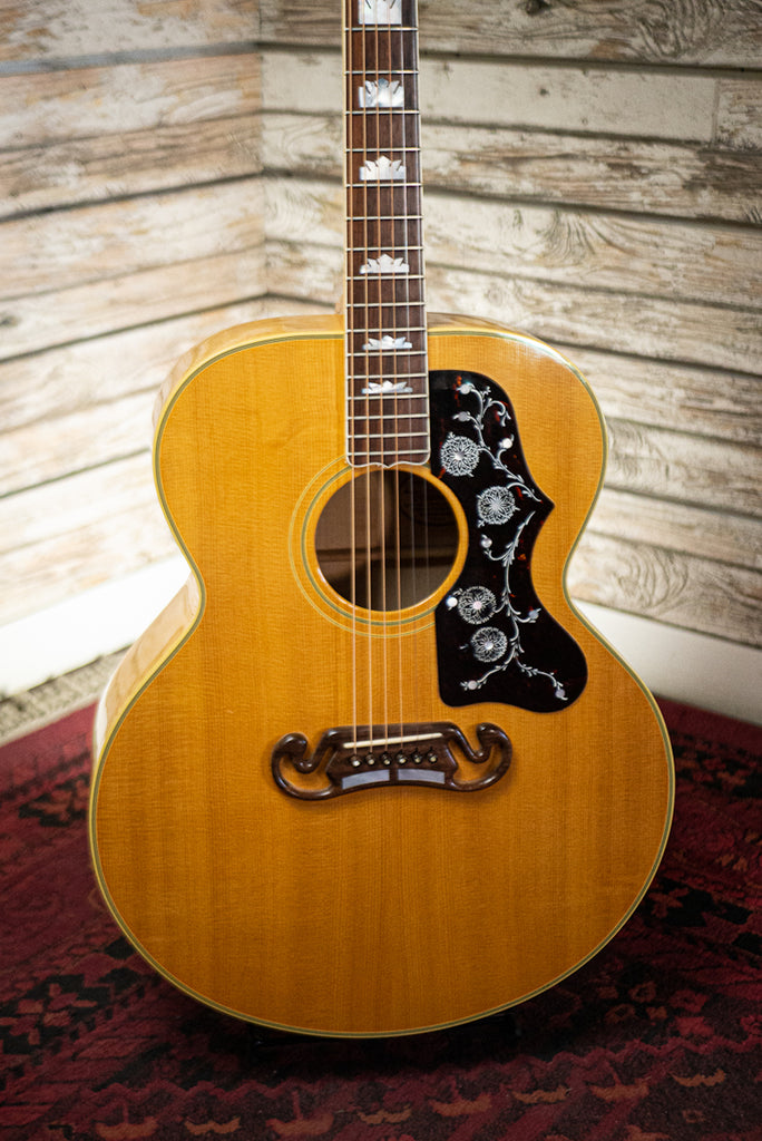 1990 Gibson J-200 Acoustic Guitar - Natural