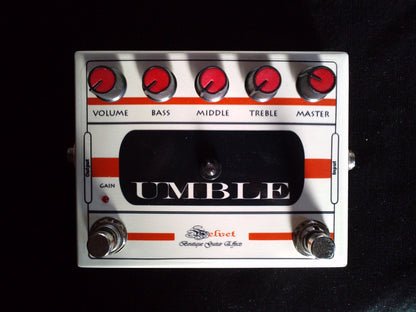 Velvet Umble Overdrive Pedal - Walt Grace Vintage