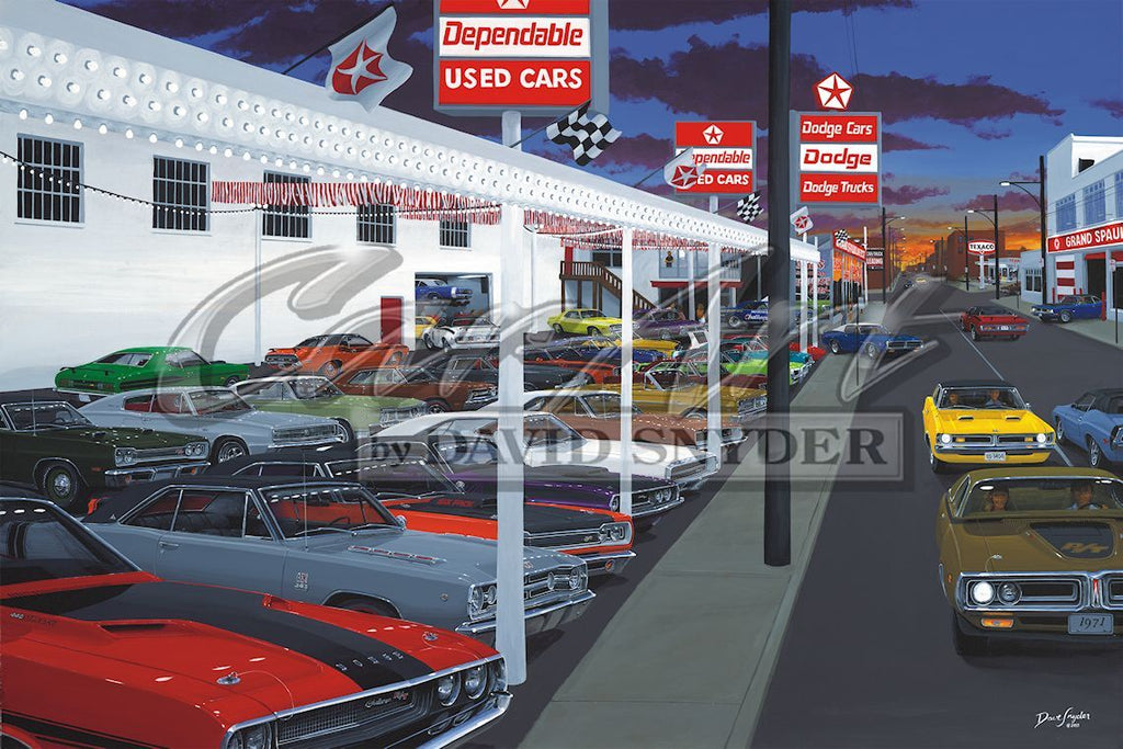 "Quick and Dependable" Limited Edition Print - Walt Grace Vintage