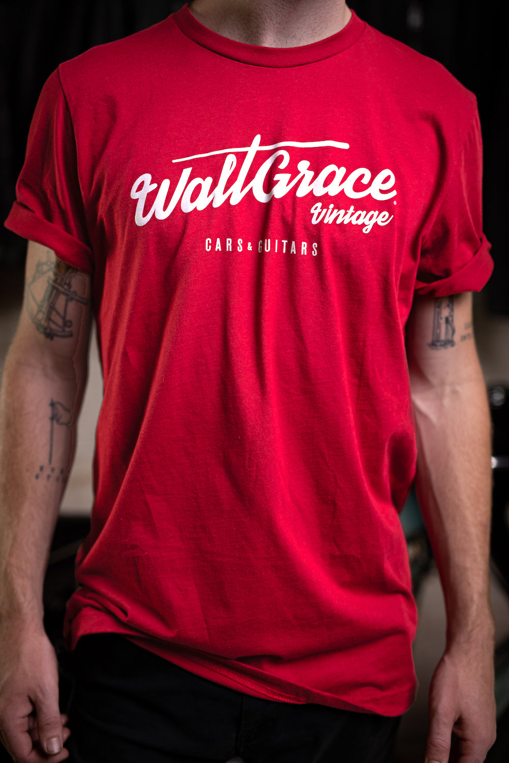 Walt Grace Vintage Logo Crewneck T-Shirt