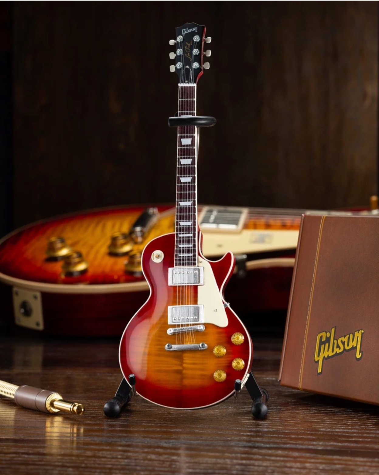 Gibson 1959 Les Paul Standard Cherry Sunburst Mini Guitar Walt