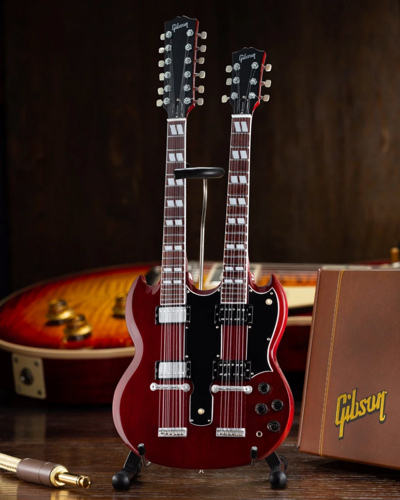 Gibson SG EDS-1275 Cherry - Mini Guitar - Walt Grace Vintage