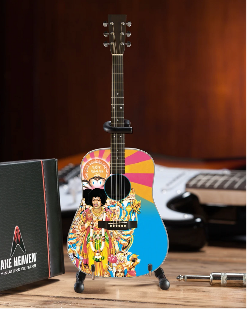 Jimi Hendrix "Bold as Love" Acoustic - Mini Guitar - Walt Grace Vintage