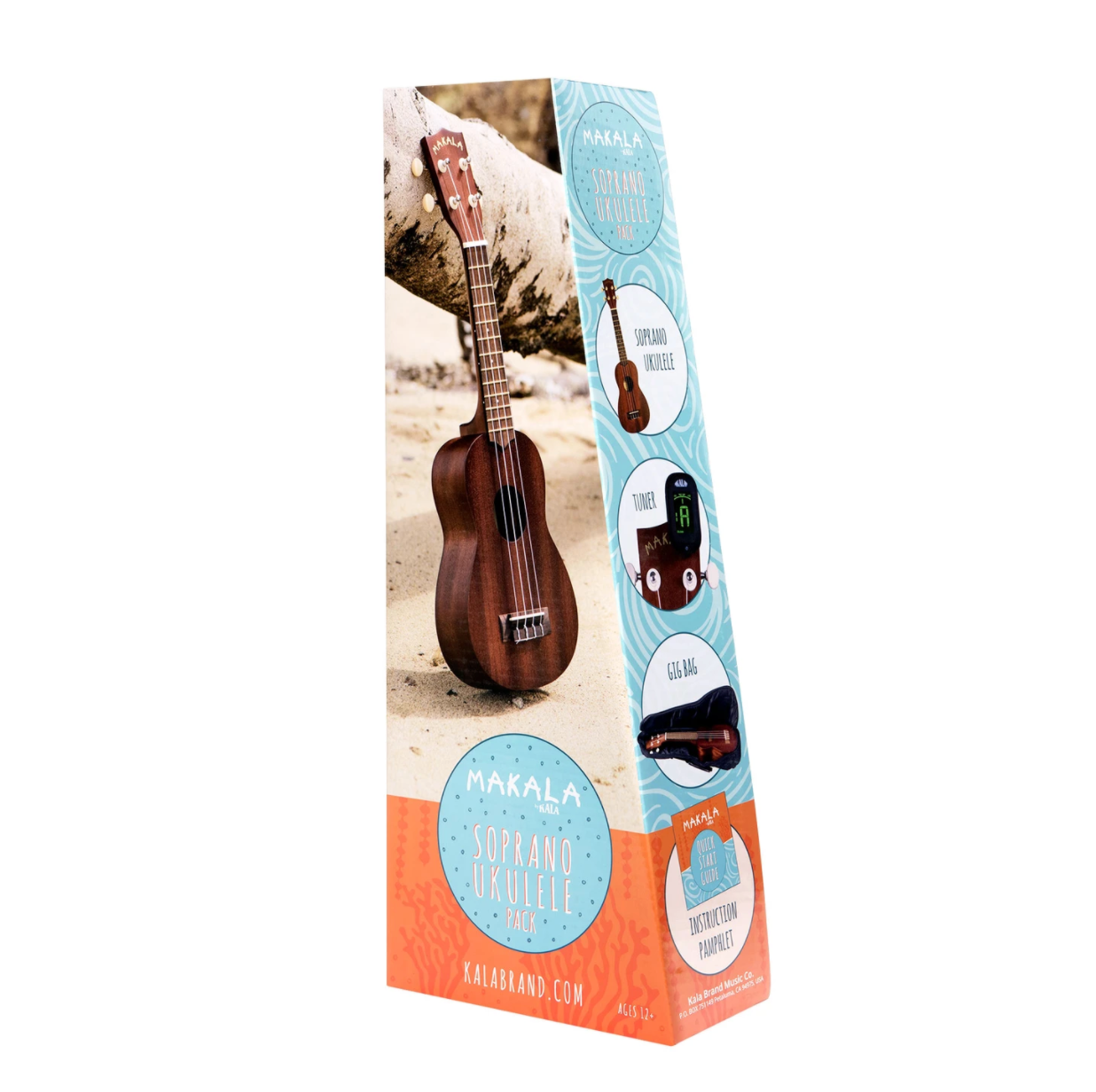 Kala makala deals soprano ukulele pack