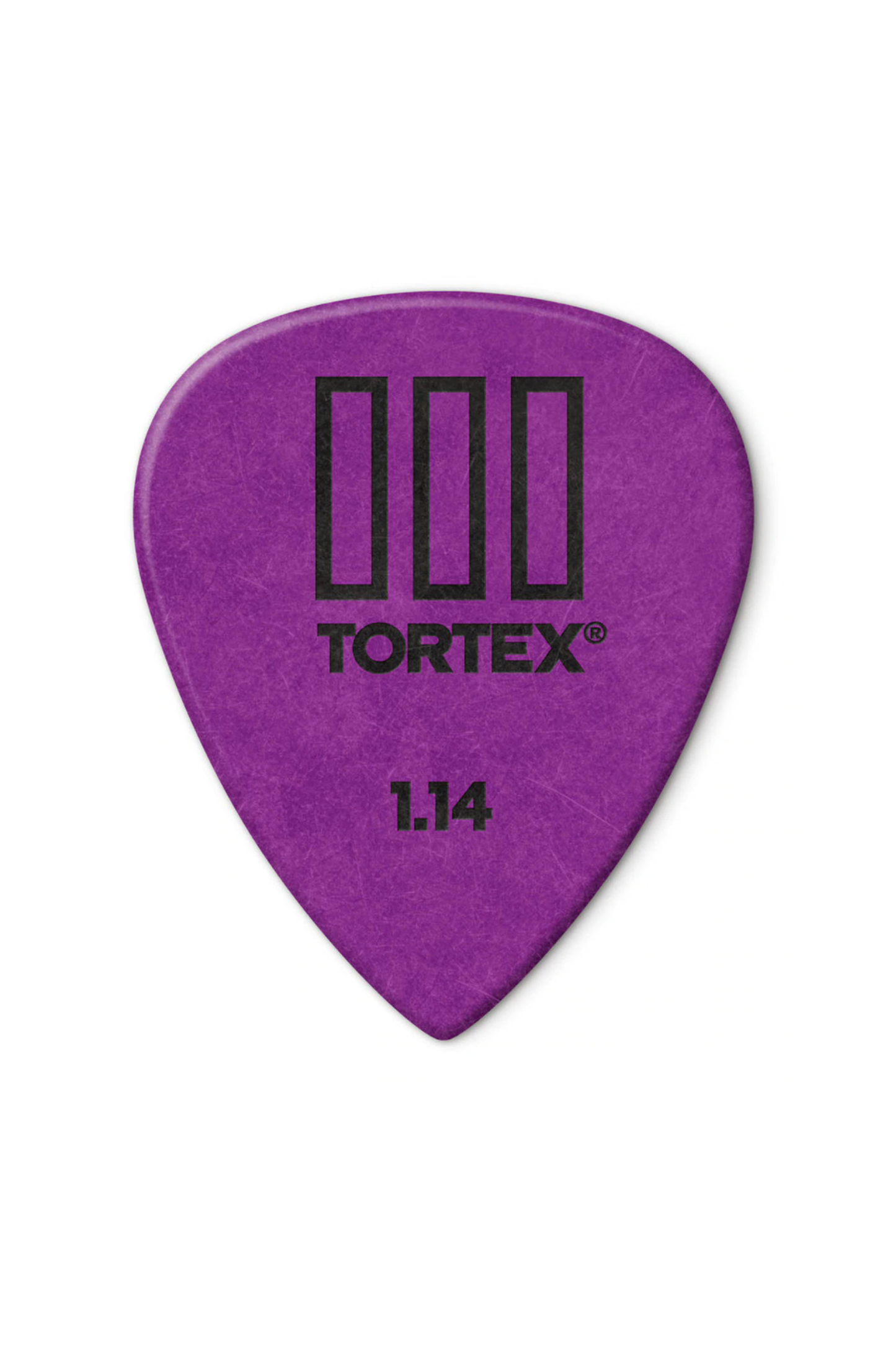 Dunlop 462P114 Tortex TIII Guitar Picks 1.14mm 12 pack - Purple