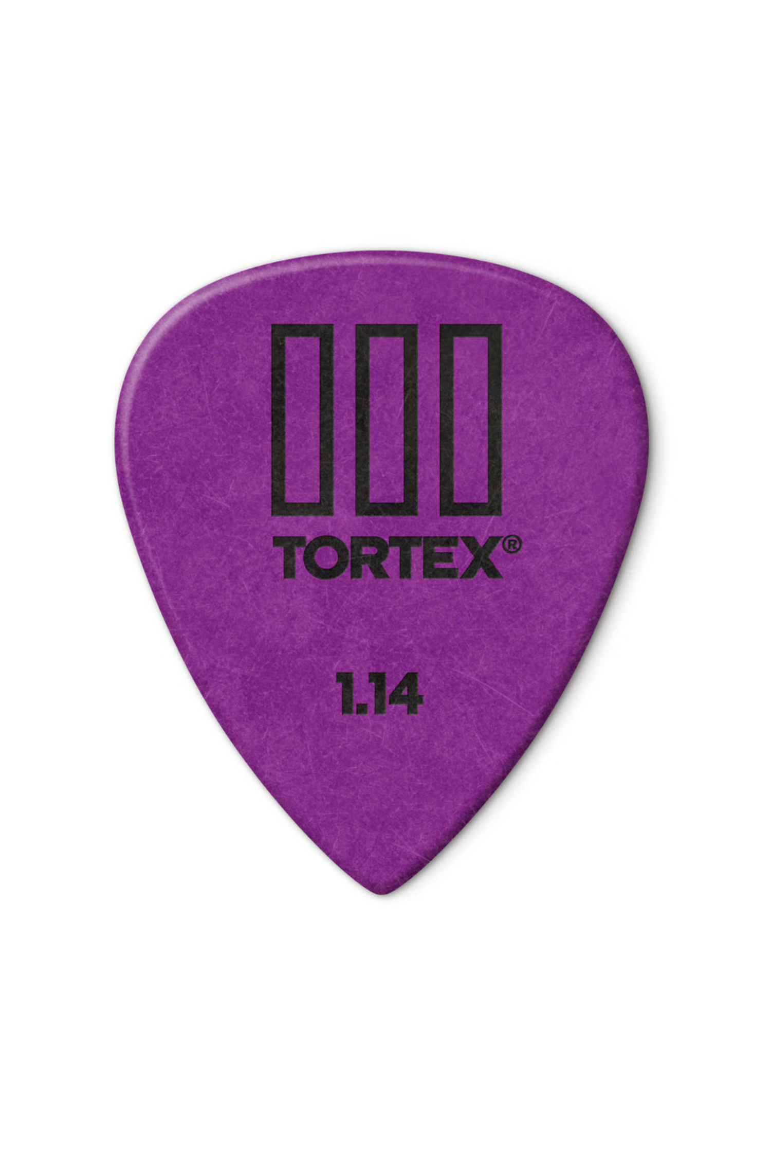 Dunlop 462P114 Tortex TIII Guitar Picks 1.14mm 12 pack - Purple