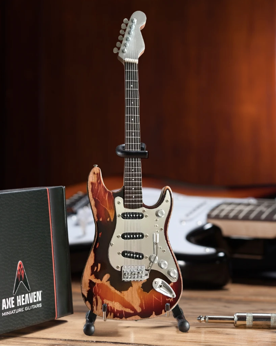 Frank Zappa Vintage Jimi Hendrix Mini Fender™ Stratocaster™ Mini Guitar - Walt Grace Vintage