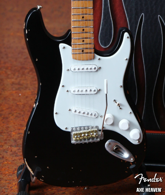 Eric Clapton Signature Blackie Fender™ Strat™ Mini Guitar - Walt Grace Vintage