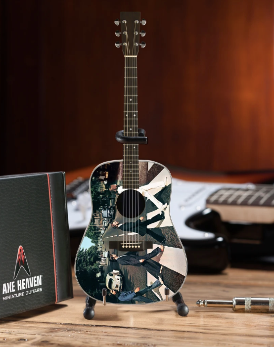 Licensed Fab Four - Abbey Road Tribute Mini Guitar - Walt Grace Vintage