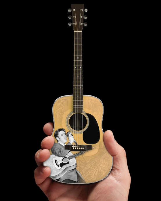 Elvis Presley 55' Tribute Acoustic Mini Guitar - Walt Grace Vintage