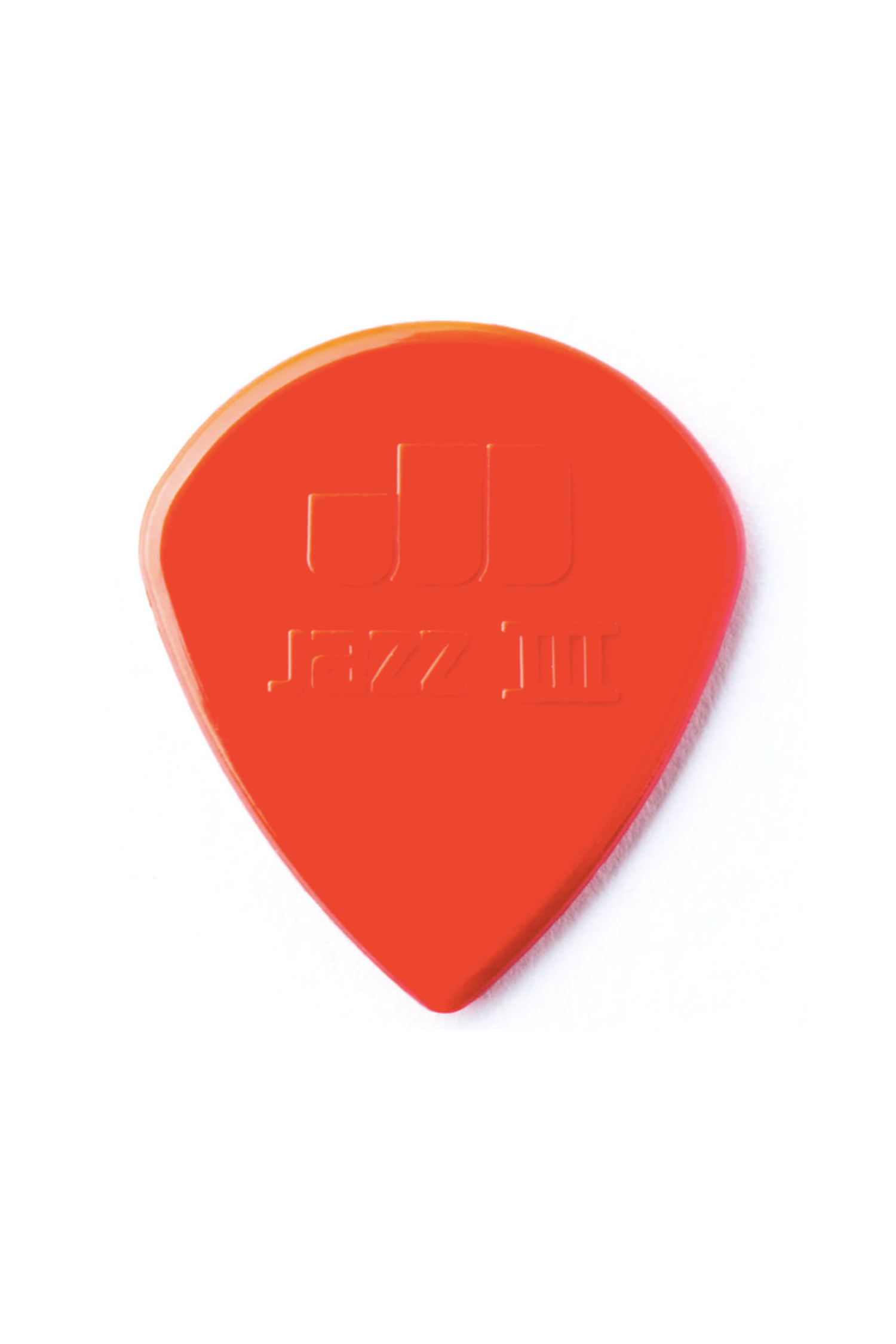 Dunlop Nylon Jazz III Pick Pack - Red Nylon