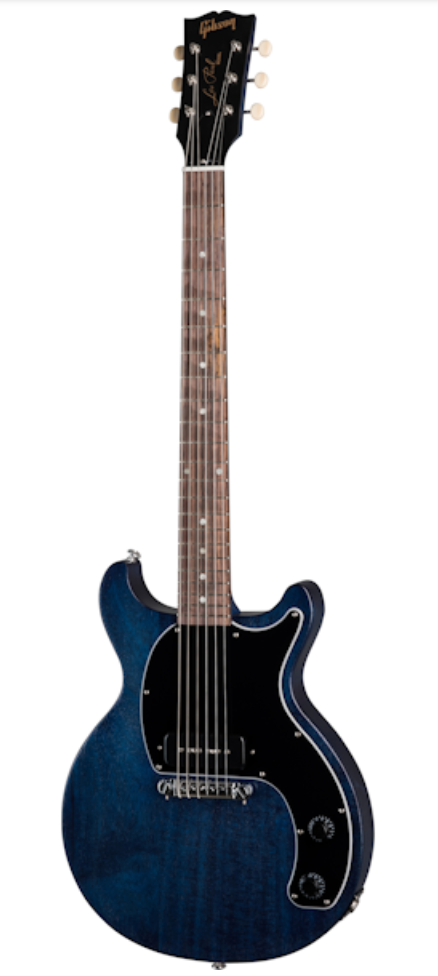 Gibson Les Paul Junior Tribute Double Cut Electric Guitar - Blue Stain