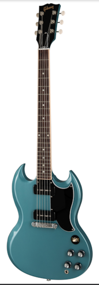 Gibson SG Special Electric Guitar - Faded Pelham Blue – Walt Grace