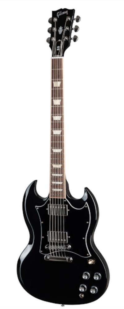 Gibson SG Standard Electric Guitar - Ebony – Walt Grace Vintage