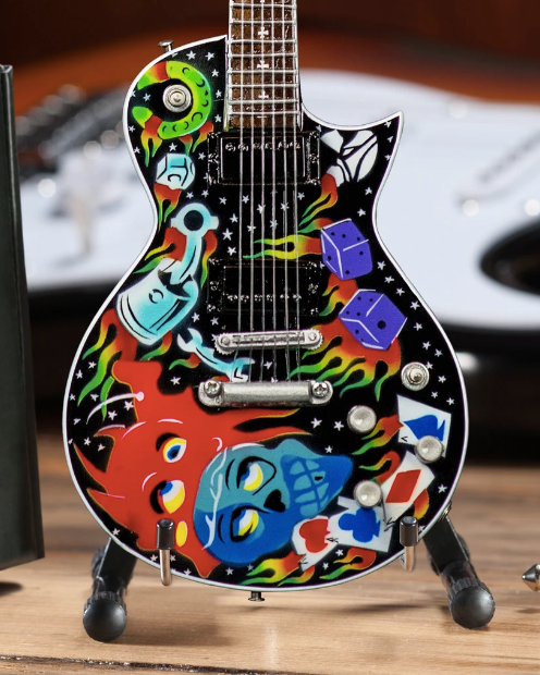 James Hetfield Kustom Kulture - Mini Guitar