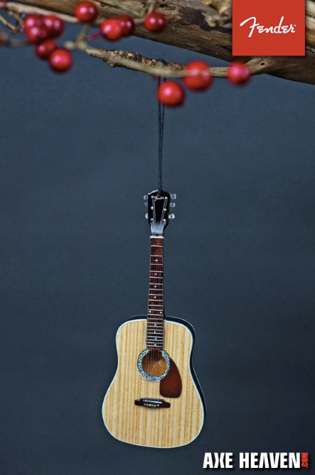 Fender PD-1 Dreadnought Acoustic Guitar Holiday Ornament