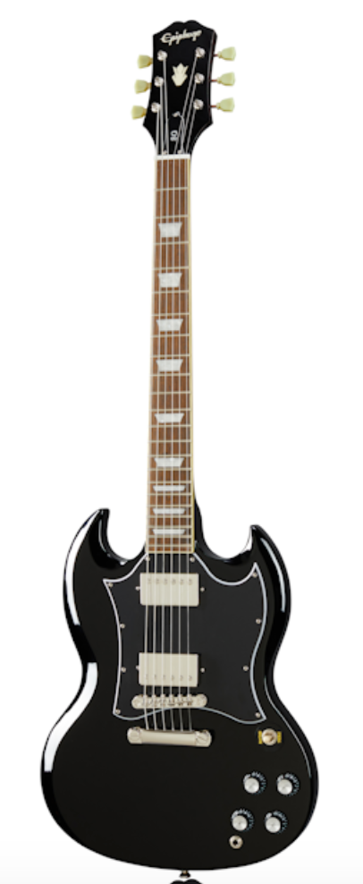 【動作確認済み】Epiphone SG Standard ブラック Epiphone SG Standard Electric Guitar - Ebony – Walt Grace Vintage