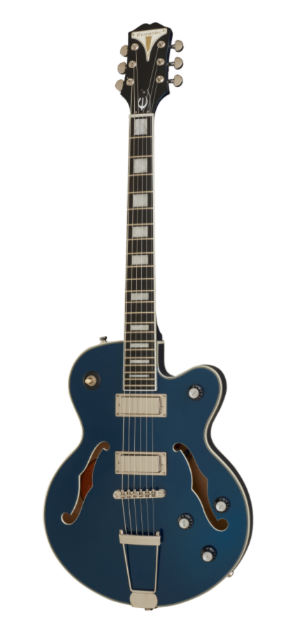 Epiphone Uptown Kat ES Electric Guitar - Sapphire Blue Metallic