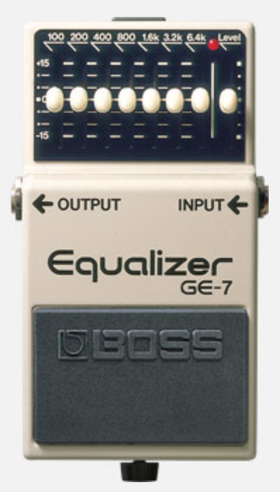 Used BOSS GE-7 Graphic Equalizer