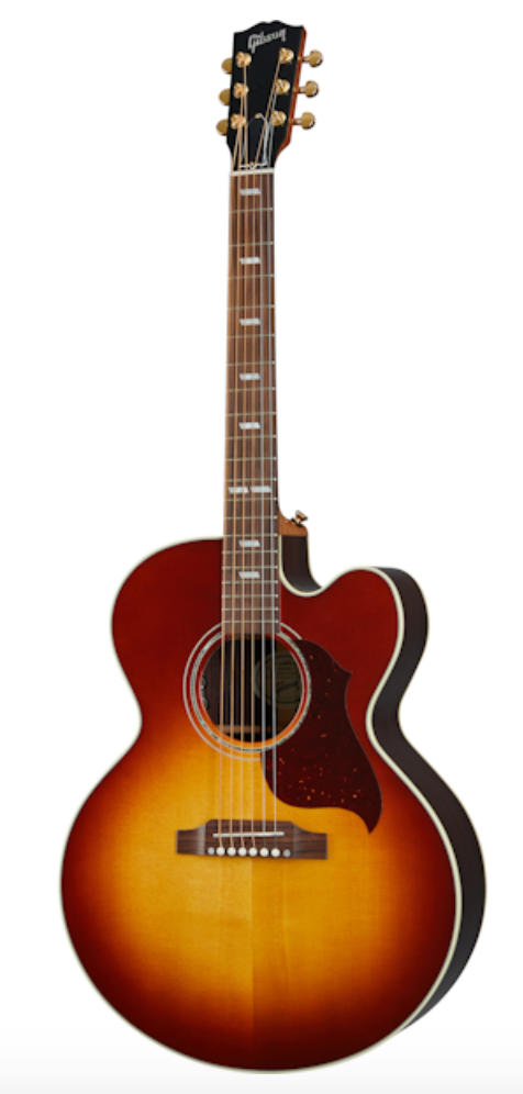 Gibson J-185 EC Modern Rosewood Acoustic-Electric Guitar - Rosewood Burst