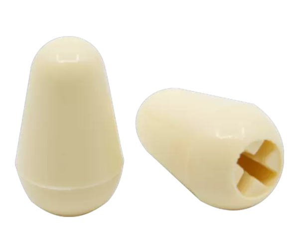 Fender Stratocaster Switch Tips - Aged White