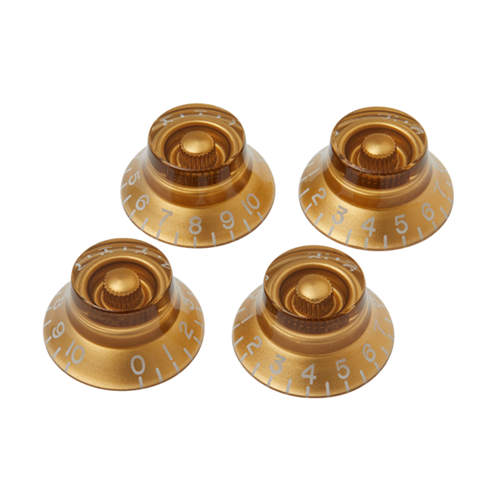Gibson Top Hat Knobs Set of 4 - Gold