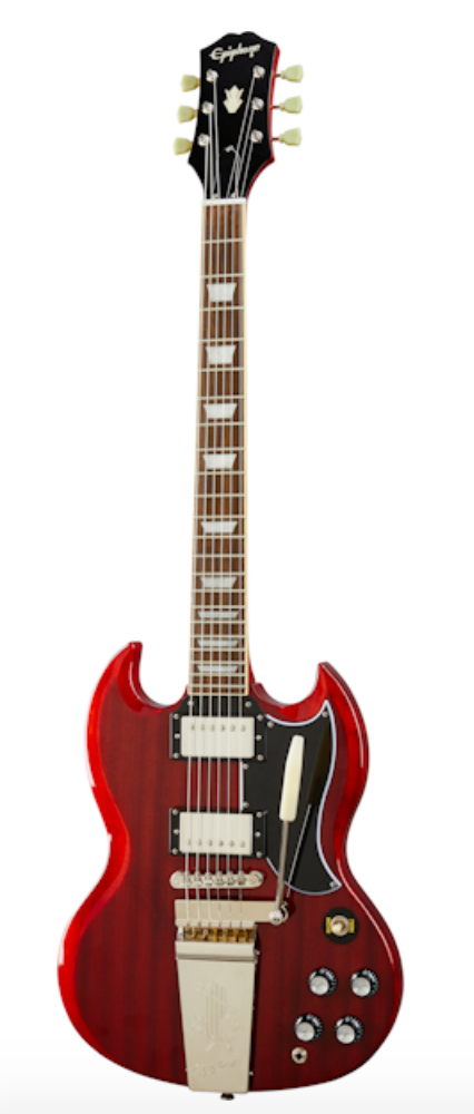 Epiphone SG Standard '60s Maestro Vibrola Electric Guitar - Vintage Cherry