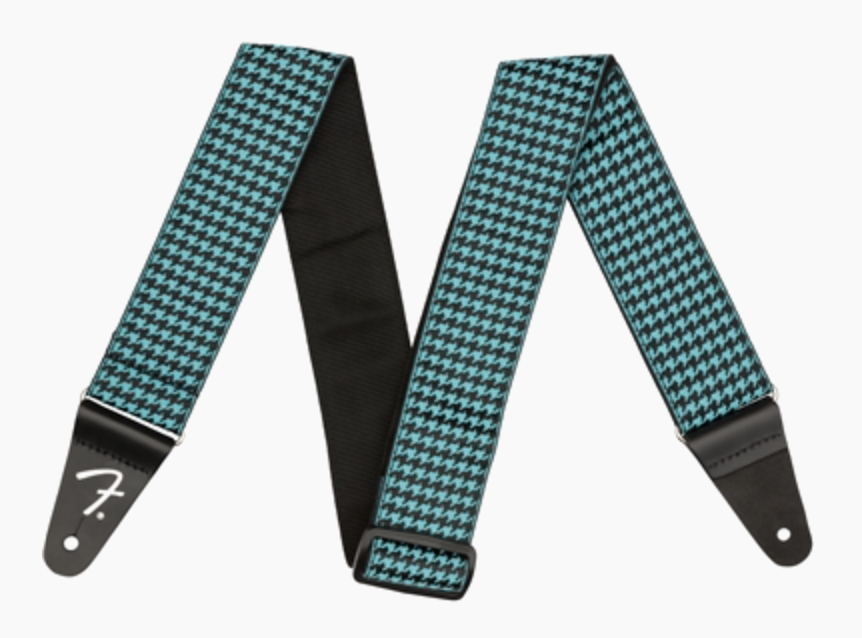 Fender Houndstooth Jacquard Strap - Teal
