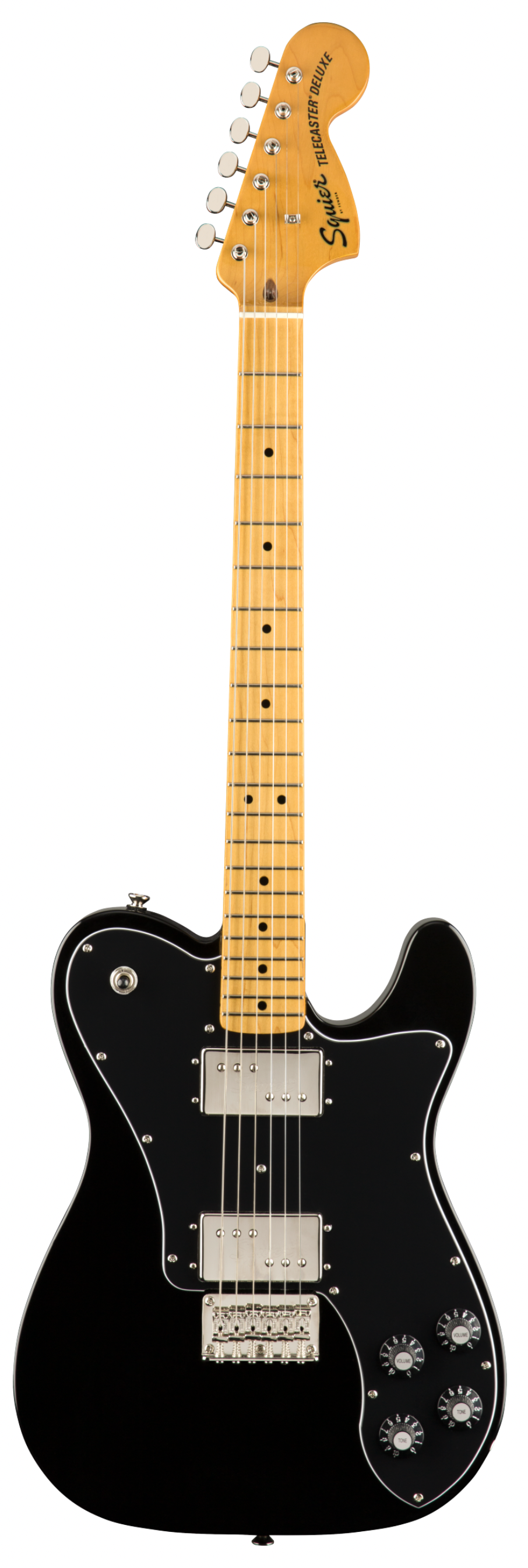 Squier Classic Vibe 70s Telecaster Deluxe Electric Guitar - Black