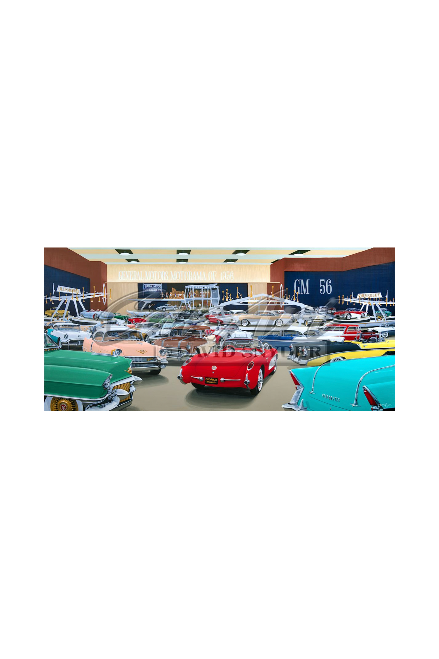 "Motorama 1956" Limited Edition Print