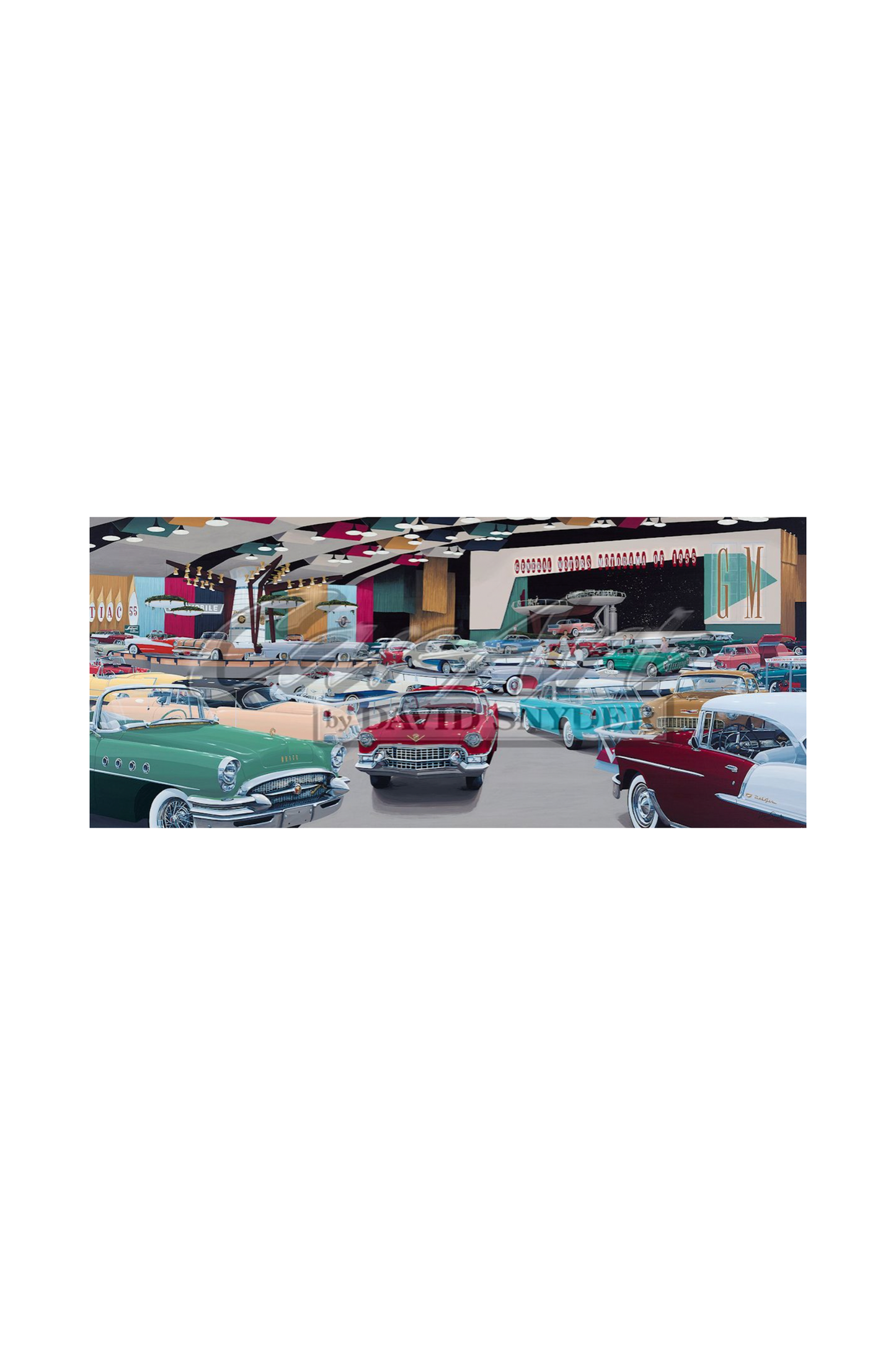 "Motorama 1955" Limited Edition Print