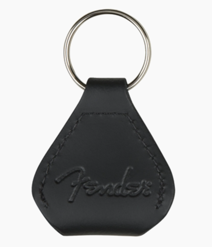 Fender Leather Pick Holder Keychain